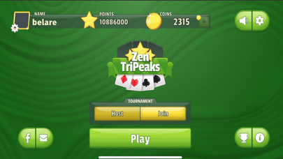 Screenshot #1 pour Zen Tripeaks Solitaire