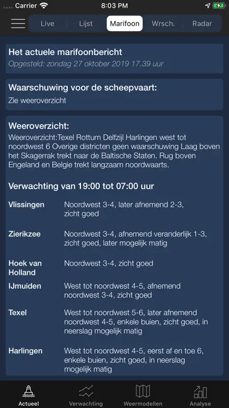 Zeeweer - Maritieme app screenshot 2 of 6
