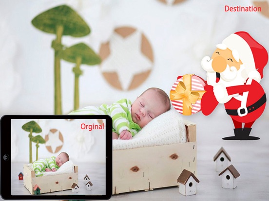 Catch Santa Claus - Take Photo iPad screenshot 4 - Photo & Video app