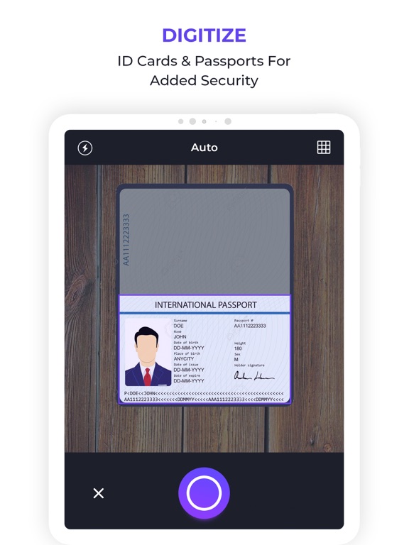 Simple Scan: Docs, PDF, OCR iPad screenshot 7 - Business app