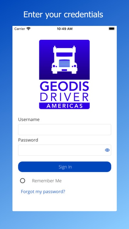 GEODIS Driver