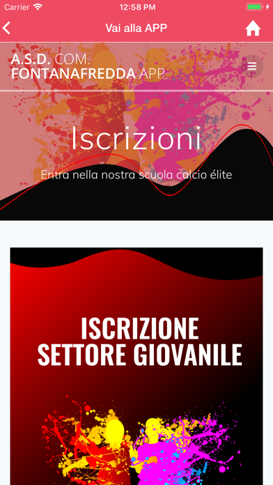 Screenshot #2 pour Fontanafredda Calcio