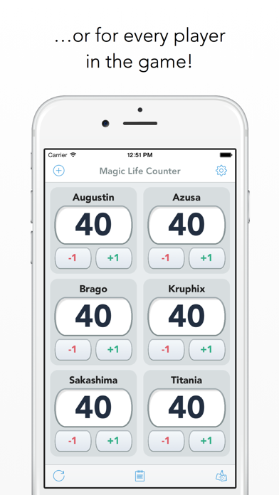 Screenshot #3 pour Magic Life Counter