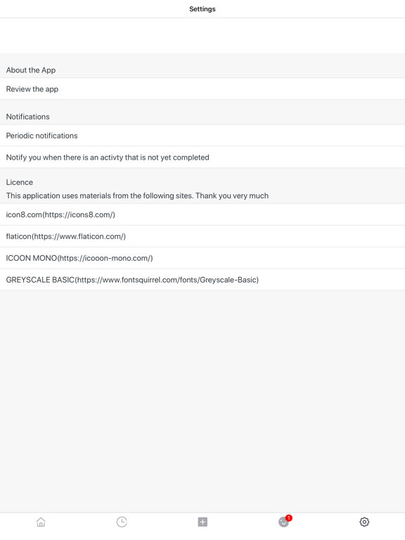 thx :Let's say thank you iPad screenshot