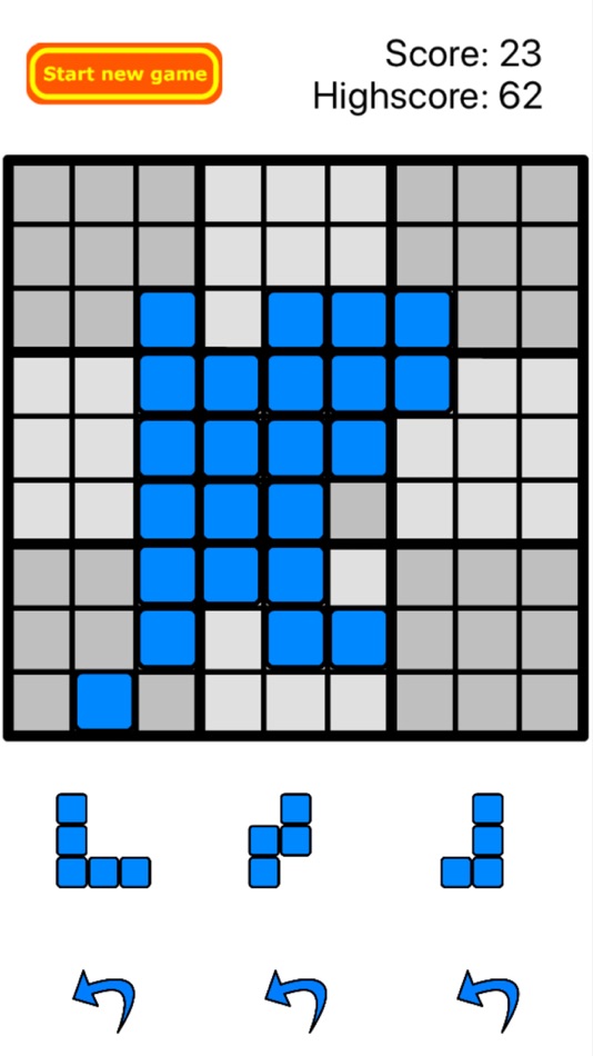 #1. Rotate and puzzle blocks (iOS) Podle: Kjartan Leine