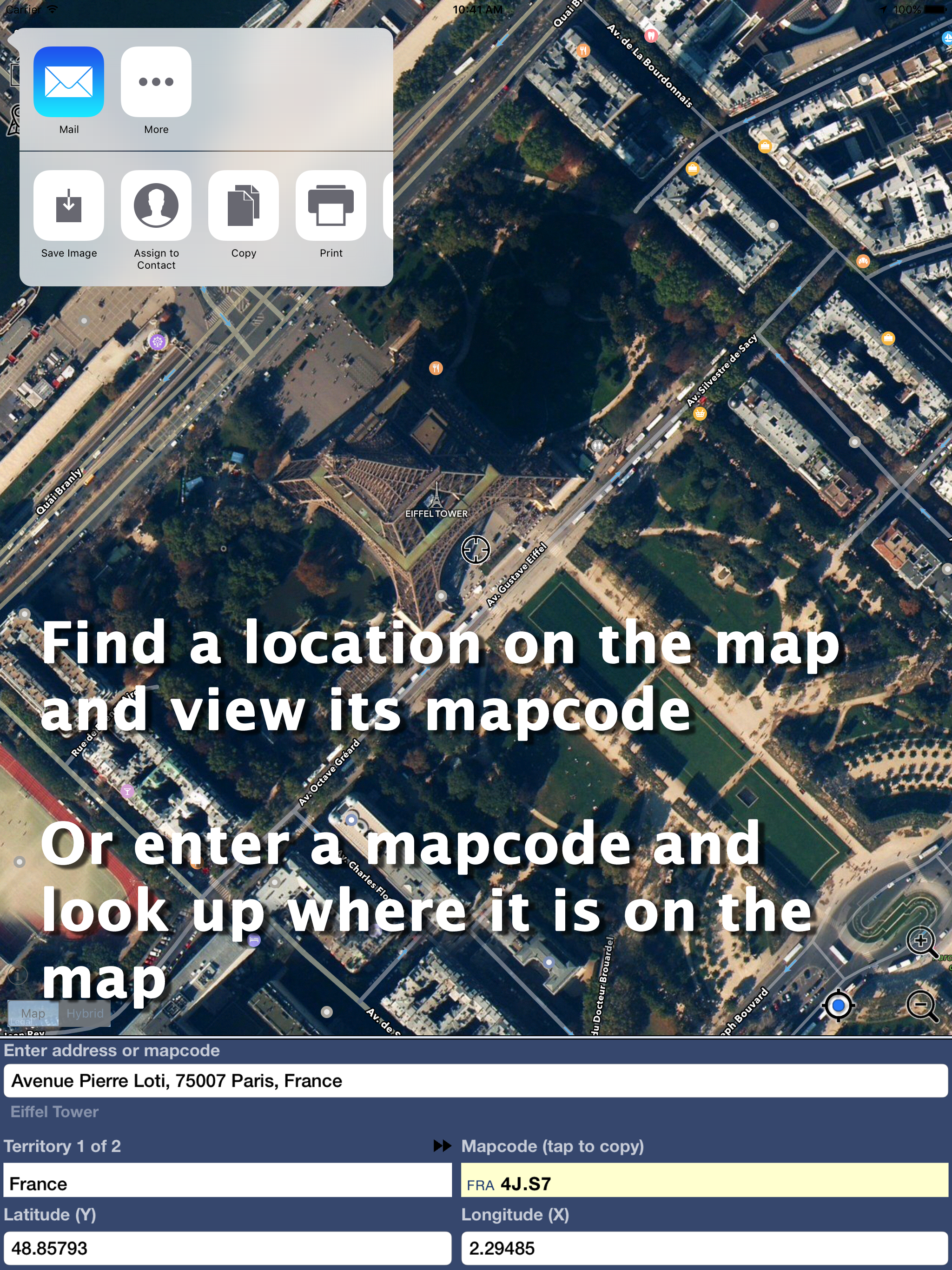 Mapcode Finder