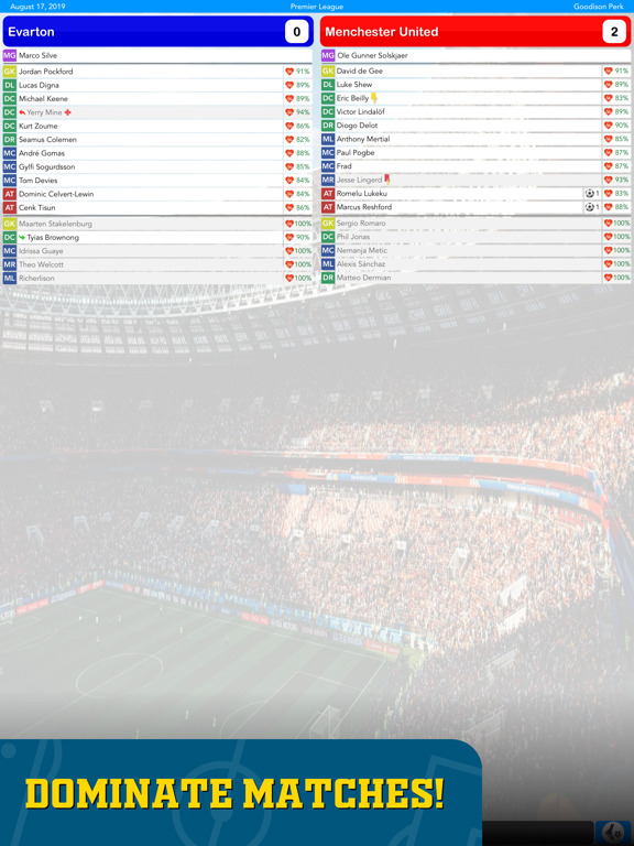 Superstar Football Manager iPad screenshot 6 - Games app