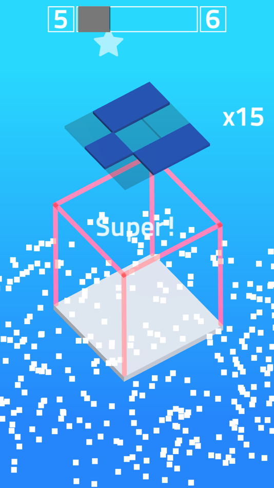 #8. Falling Cubes : Gravity Puzzle (iOS) 由: kerem yokuva