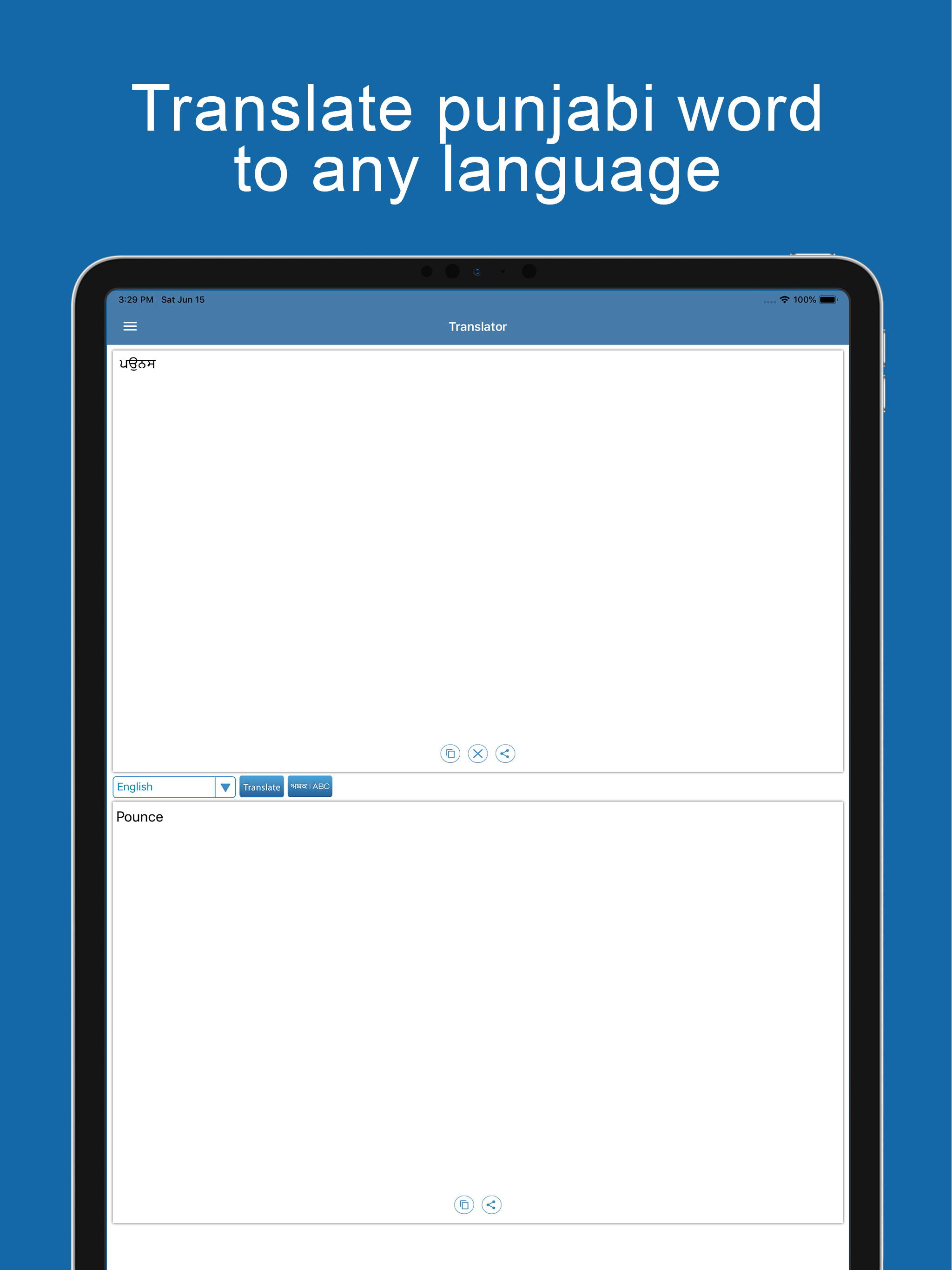 Punjabi Dictionary &Translator screenshot 9
