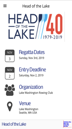Regatta Master Mobile screenshot 1