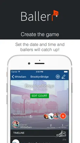 Game screenshot BallerApp: Pickup Basketball apk