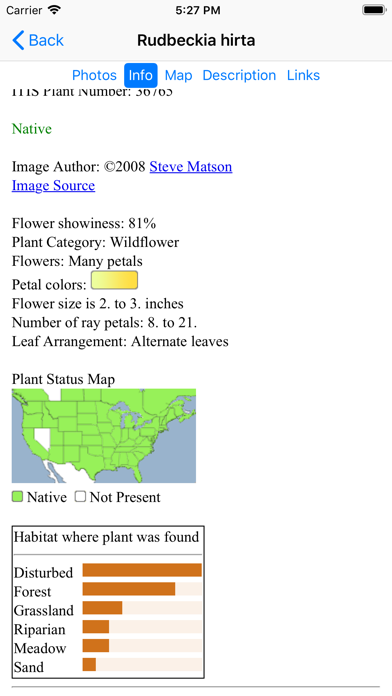 Nebraska Wildflowers Screenshot