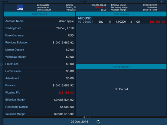 Screenshot #6 pour iMarketsTrader2