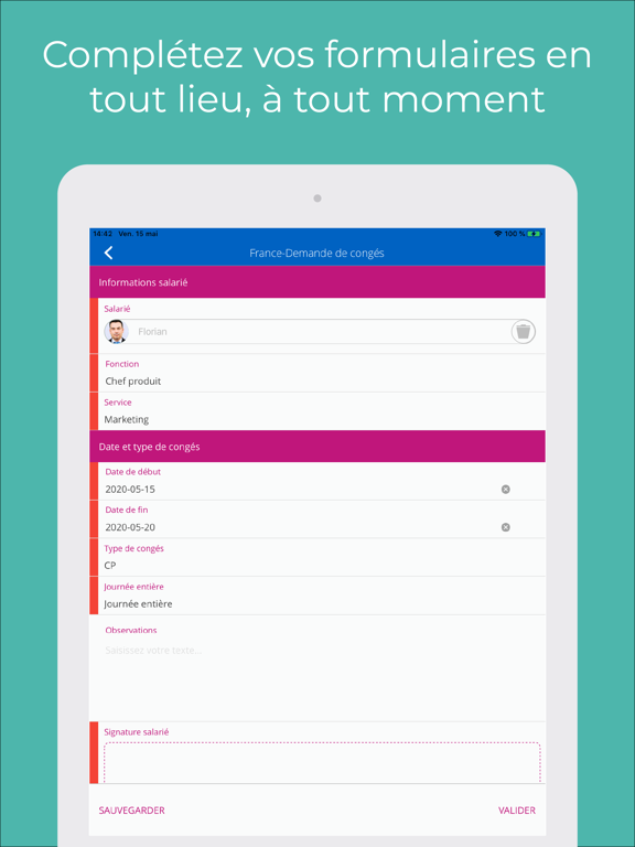 Screenshot #5 pour KOMI eForm