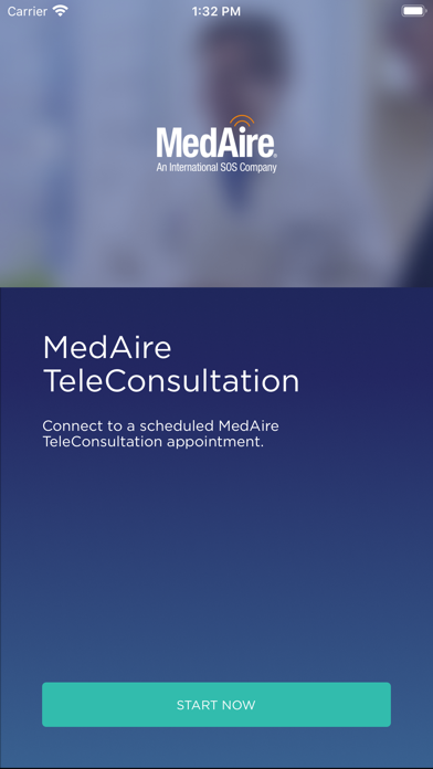 MedAire TeleConsultation Screenshot
