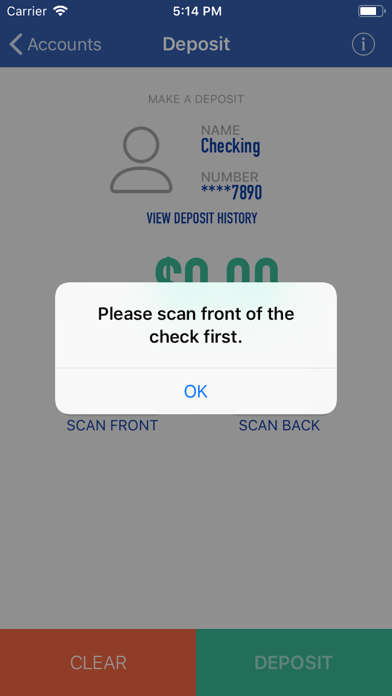 App screenshot