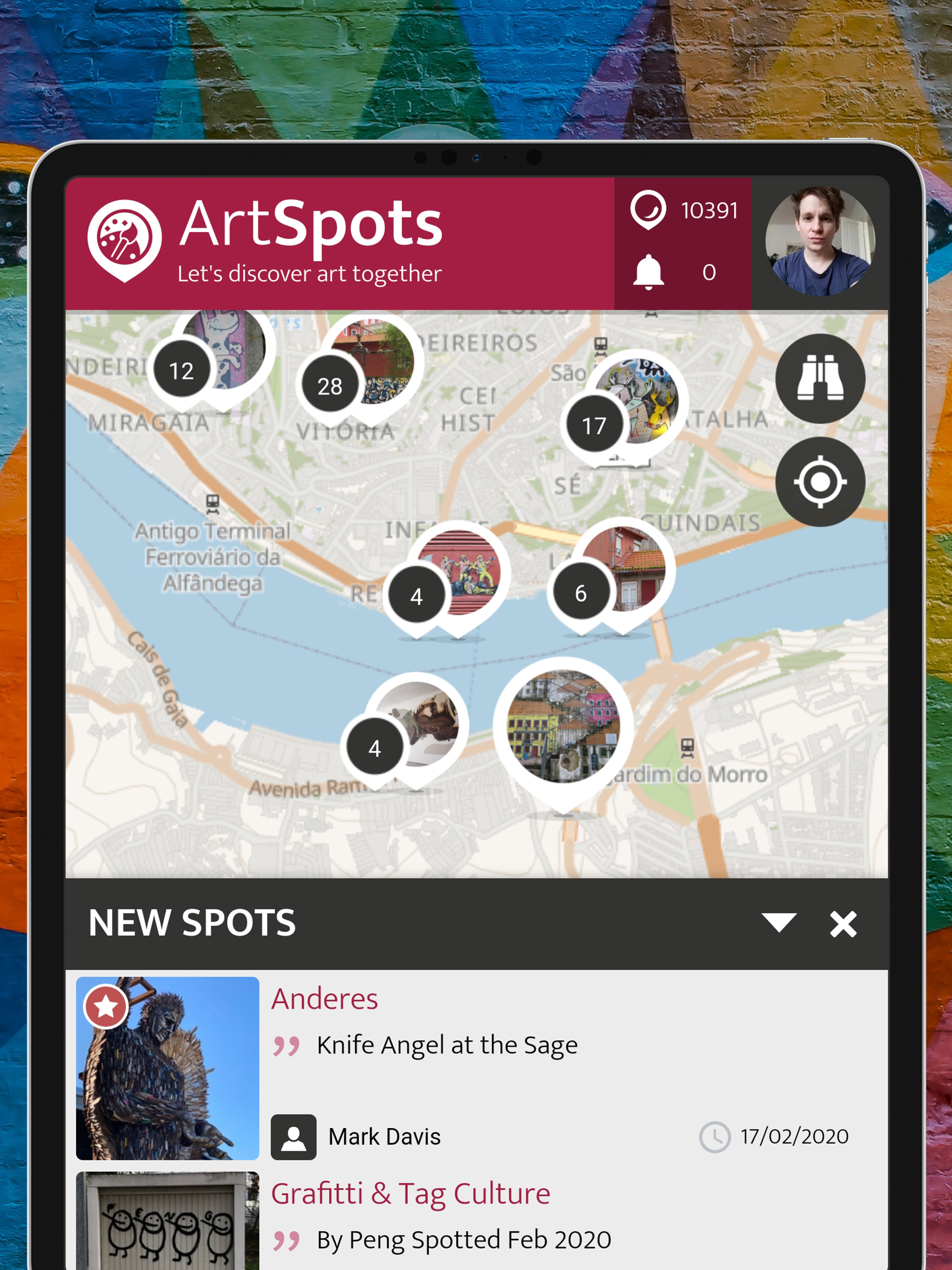 ArtSpots - let's discover art