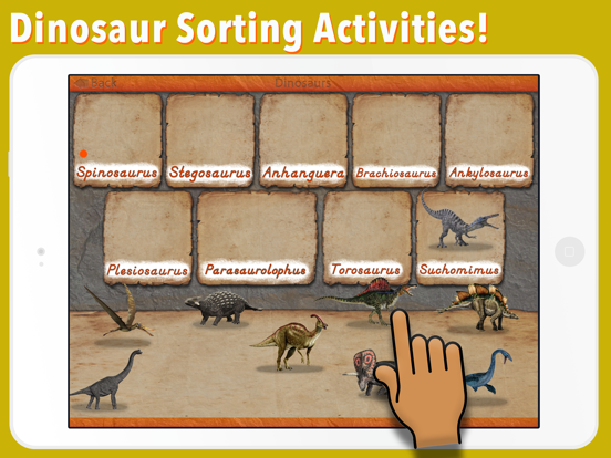Let's Learn About Dinosaurs! iPad screenshot