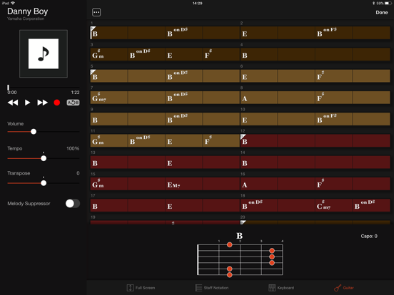 Screenshot #6 pour Chord Tracker