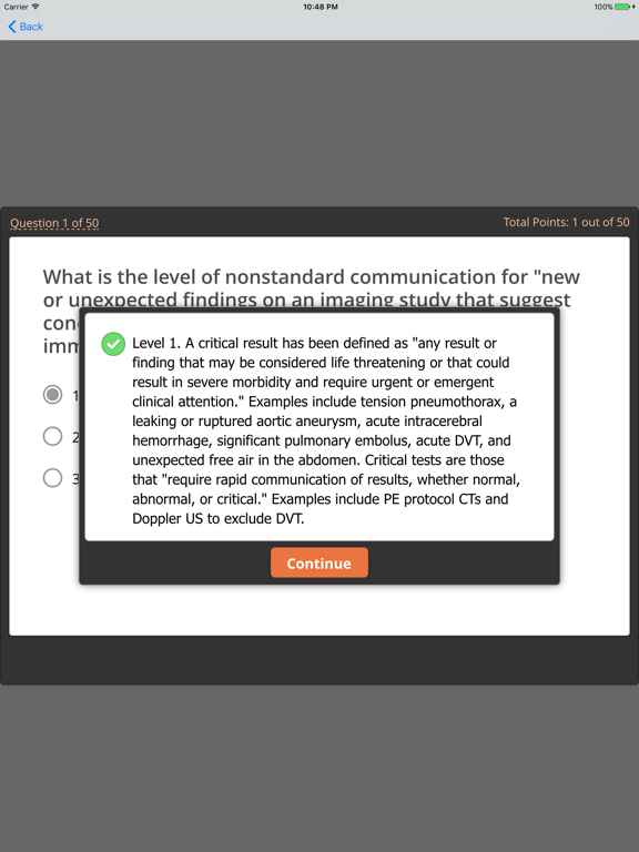 Screenshot #5 pour Radiology NIS Study Guide