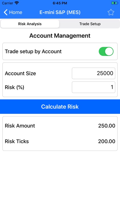 Futures Calculator