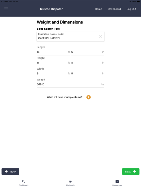 Screenshot #5 pour Trusted Dispatch