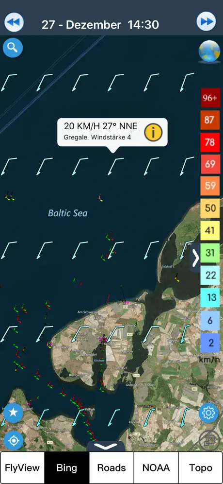 Wind Vorhersage für Windgurus