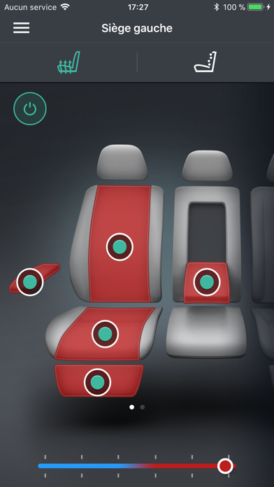 Screenshot #2 pour Land Rover Comfort Controller