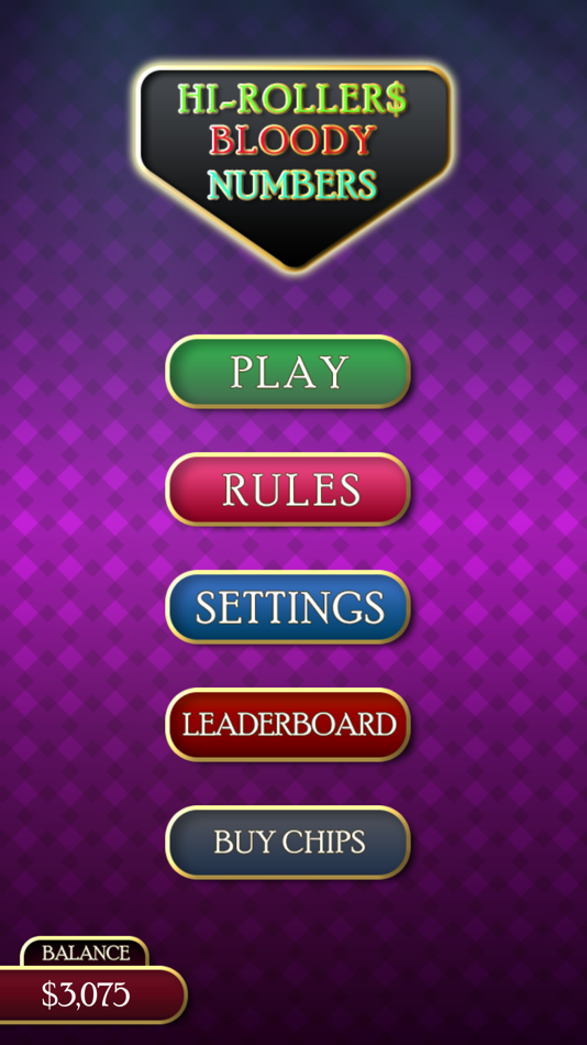 #1. HI-ROLLER$ Bloody Numbers (iOS) 由: Alsip & Company
