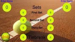 Game screenshot Simple Tennis Score Keeper mod apk