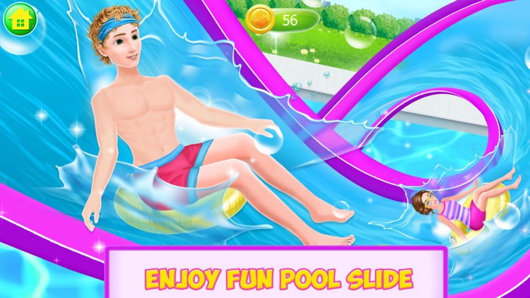 Vertical Water Loop Park Fun screenshot-4