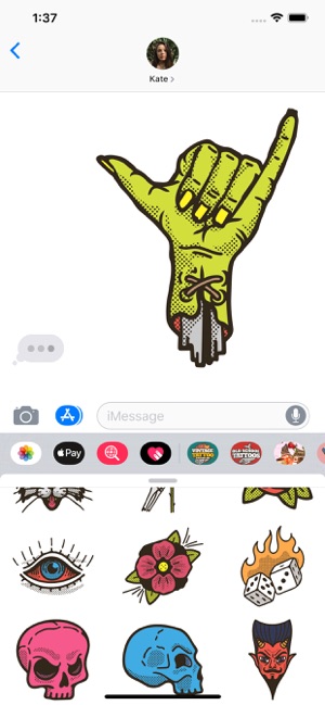 Vintage Tattoos Stickerpack(圖1)-速報App