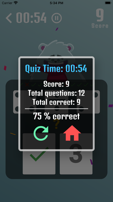 Dice' Math screenshot 3