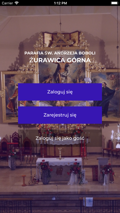 Parafia Żurawica Górna Screenshot