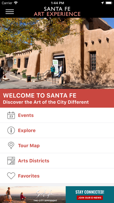Santa Fe Art Experience Screenshot 1 - AppWisp.com Santa Fe Art Experience Screenshot 1 - AppWisp.com