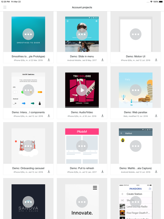 Screenshot #5 pour Proto.io