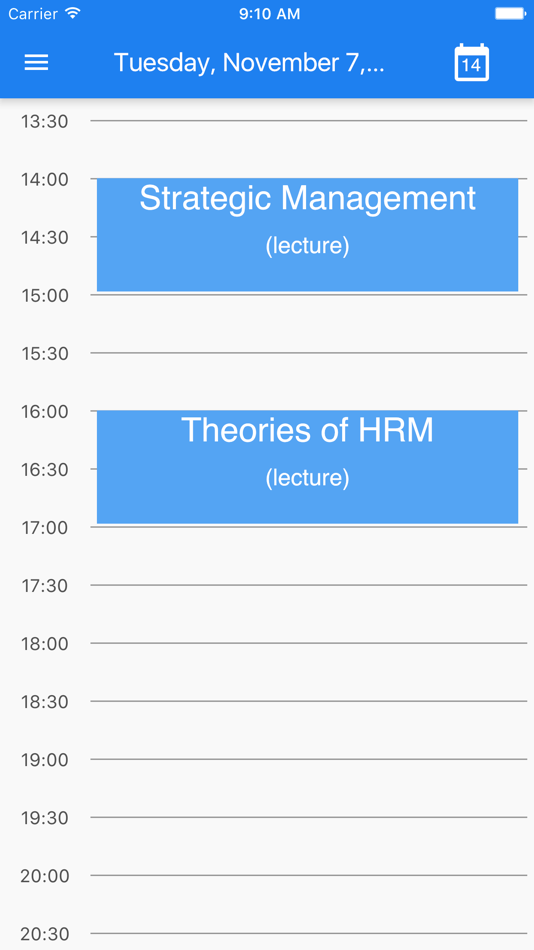 #1. Wise Timetable (iOS) Podle: Wise Technologies