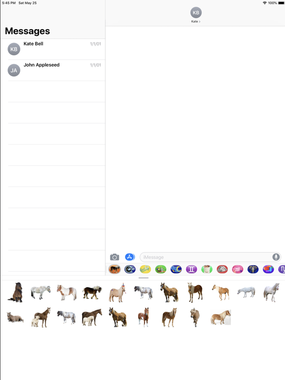 Pony-Horse Emojis Stickers image #1