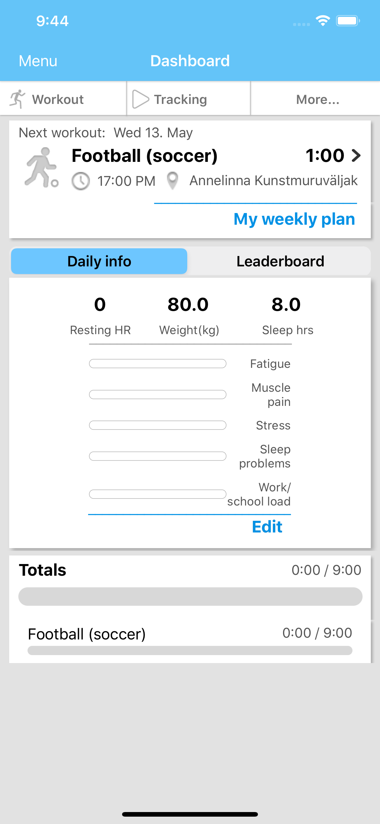 Sportlyzer Pro Player App