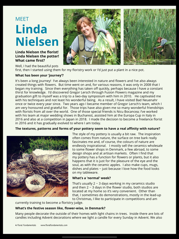 Floral Fundamentals iPad screenshot 4 - News app