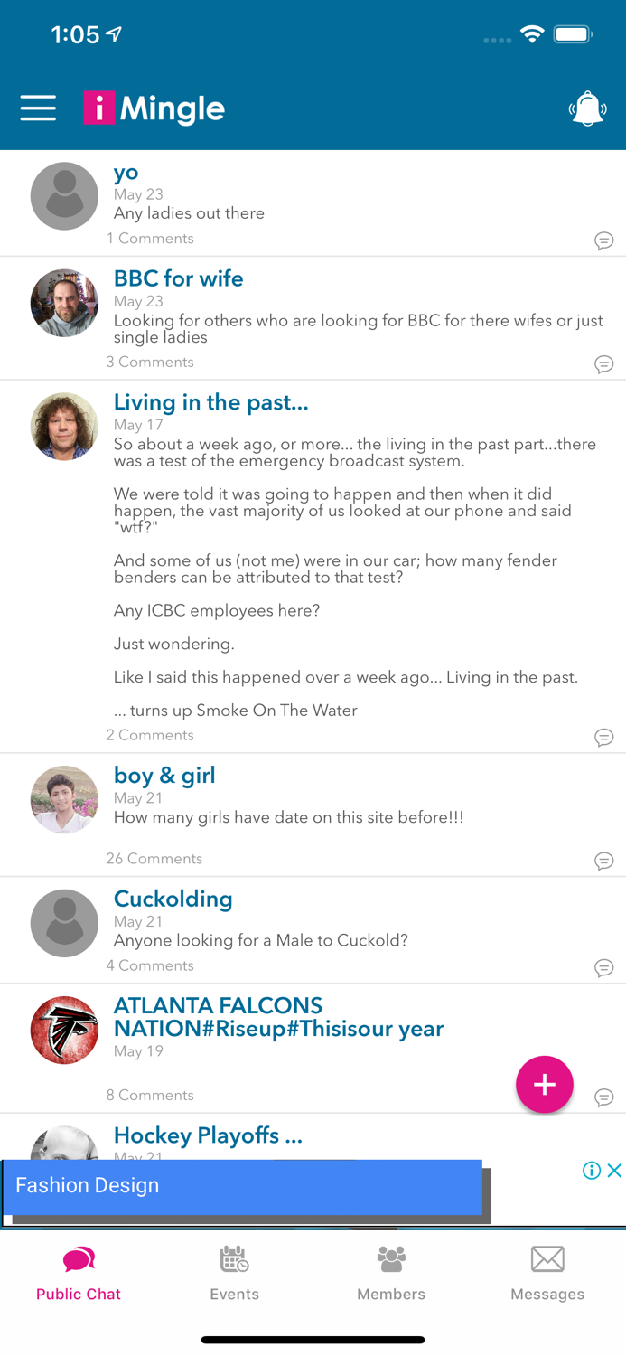 iMingle - Social Events