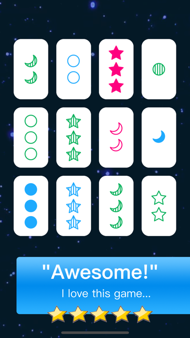 Screenshot #1 pour Pattern Card Game