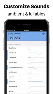 baby sleep aid - sounds & more iphone screenshot 2