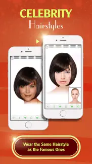 celebrity hairstyles for women iphone screenshot 1