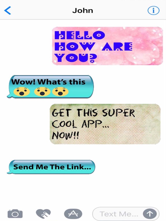 Screenshot #4 pour Color Text Message & Emoji Art