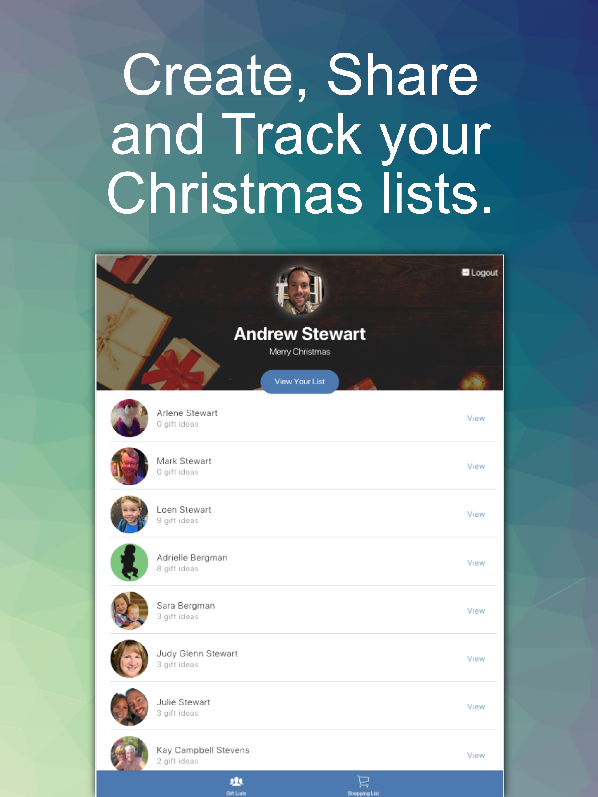 The Christmas List App screenshot 5