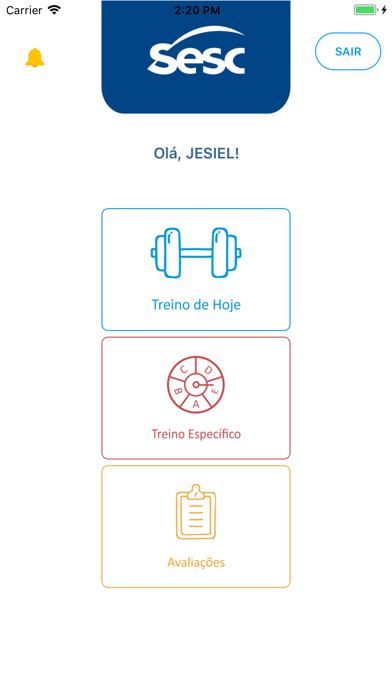 Screenshot #2 pour Sesc PA - Treino
