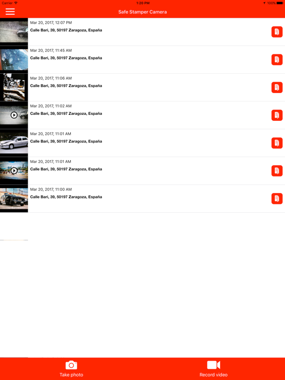 Screenshot #5 pour Safe Stamper