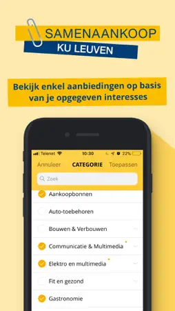 Samenaankoop KU Leuven screenshot 4