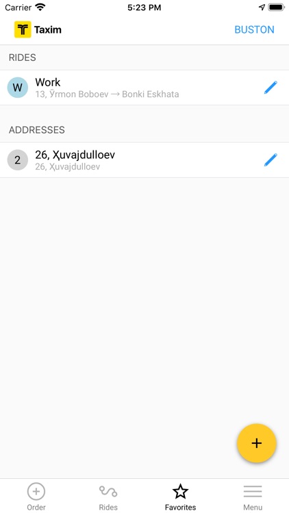 Taxim - order a taxi screenshot-3